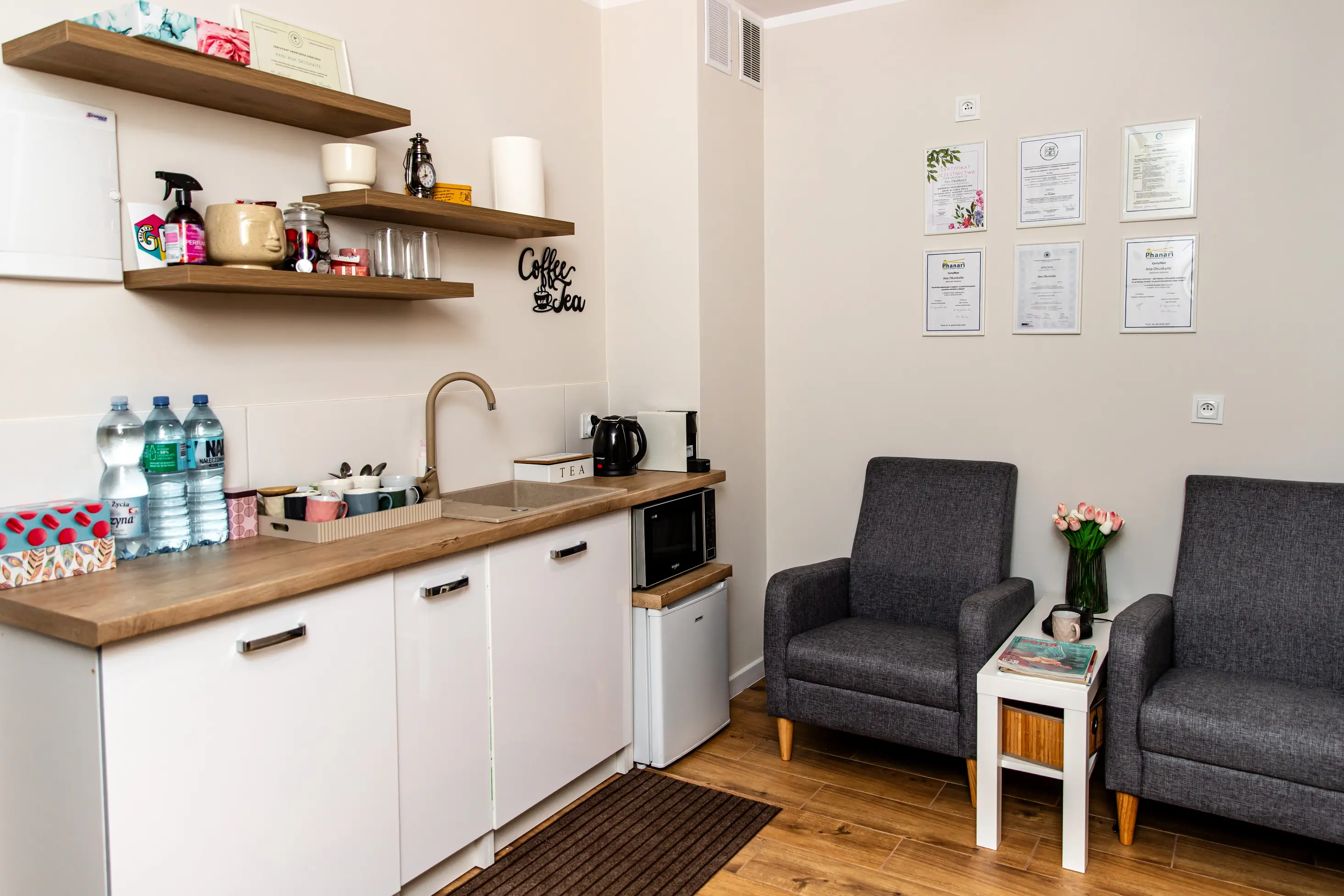 Dodatkowe zdjęcie gabinetu psychoterapeutycznego